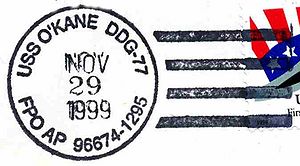 GregCiesielski OKane DDG77 19991129 1 Postmark.jpg