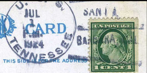 GregCiesielski Tennessee BB43 19240701 1 Postmark.jpg