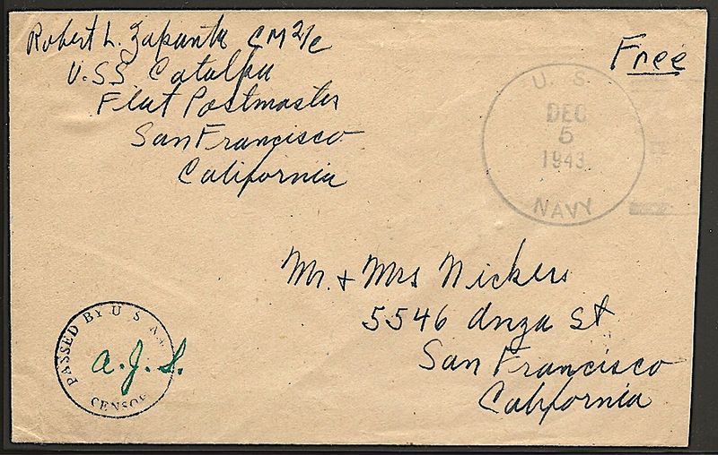 File:JohnGermann Catalpa YN5 19431205 1 Front.jpg