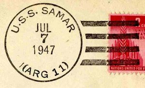 GregCiesielski Samar ARG11 19470707 1 Postmark.jpg