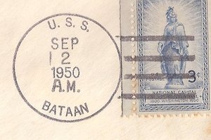 GregCiesielski Bataan CVL29 19500902 1 Postmark.jpg
