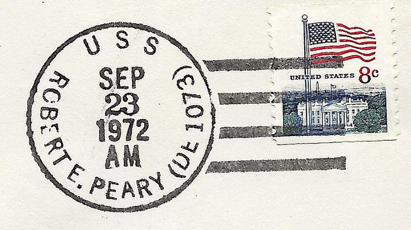 File:JohnGermann Robert E. Peary DE1073 19720923 1a Postmark.jpg