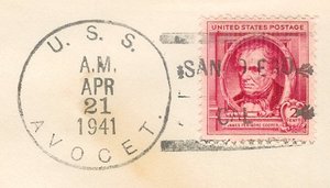 GregCiesielski Avocet AVP4 19410421 1 Postmark.jpg