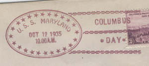 GregCiesielski Maryland BB46 19351012 1 Postmark.jpg