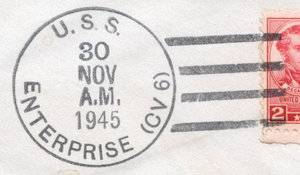 Bunter Enterprise CV 6 19451130 1 Postmark.jpg