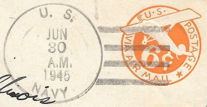 File:JohnGermann Leonis AK128 19450620 1a Postmark.jpg