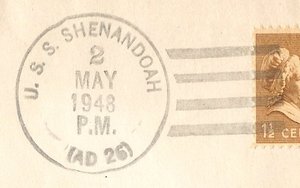 GregCiesielski Shenandoah AD26 19480502 1 Postmark.jpg
