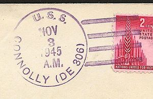 JohnGermann Connolly DE306 19451103 1a Postmark.jpg