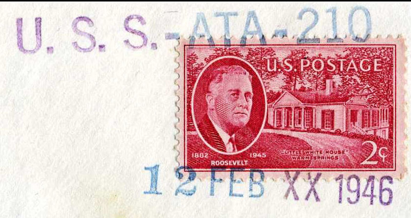 File:GregCiesielski Catawba ATA210 19460212 1 Postmark.jpg