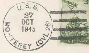 GregCiesielski Monterey CVL26 19451027 1 Postmark.jpg