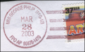 GregCiesielski GeorgePhilip FFG12 20030328 1 Postmark.jpg