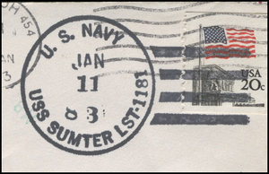 GregCiesielski Sumter LST1181 19830111 1 Postmark.jpg