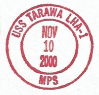 GregCiesielski Tarawa LHA1 20001110 1 Postmark.jpg