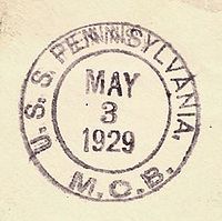 GregCiesielski Pennsylvania BB38 19290503 1 Postmark.jpg