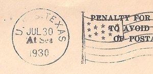 GregCiesielski Texas BB35 19320722 1 Postmark.jpg