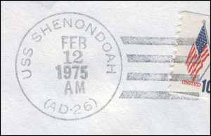 GregCiesielski Shenondoah AD26 19750212 1 Postmark.jpg