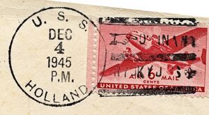 GregCiesielski Holland ARG18 19451204 1 Postmark.jpg