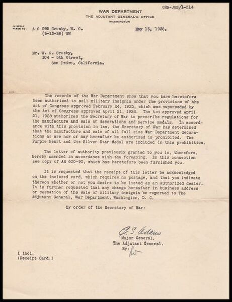 File:GregCiesielski WalterGCrosby 1938 1 Letter.jpg