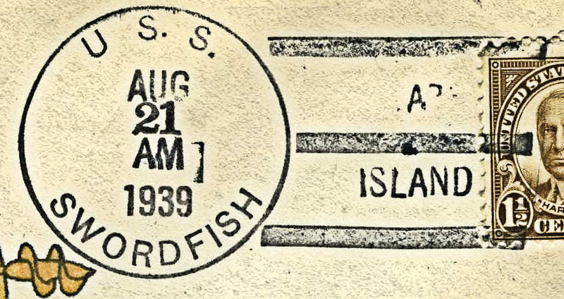 File:GregCiesielski Swordfish SS193 19390821 1 Postmark.jpg
