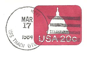 JohnGermann Thach FFG43 19840317 1a Postmark.jpg