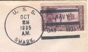 Thumbnail for File:GregCiesielski Shark SS 174 19351028 1 Postmark.jpg
