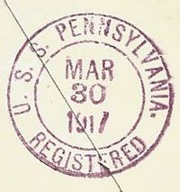 GregCiesielski Pennsylvania BB38 19170330 1 Postmark.jpg