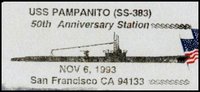 GregCiesielski Pampanito SS383 19931106 1 Postmark.jpg