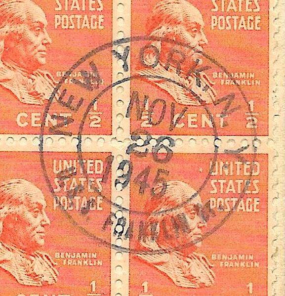 File:JohnGermann Franklin CV13 19451126 2a Postmark.jpg