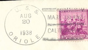 GregCiesielski Oriole AM7 19380820 1 Postmark.jpg