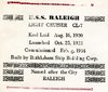 Bunter Raleigh CL 7 19410424 1 cachet.jpg