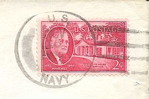 JohnGermann Edward C. Daly DE17 19451115 1a Postmark.jpg