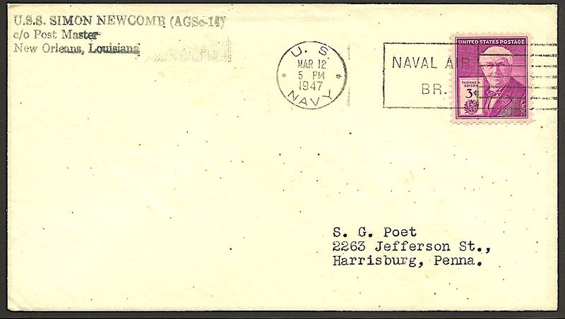 File:JohnGermann Simon Newcomb AGSc14 19470312 1 Front.jpg