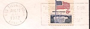 GregCiesielski Ticonderoga CVS14 19720817 1a Postmark.jpg