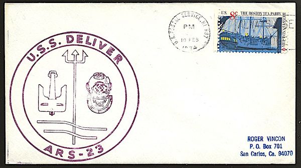 DELIVER ARS 23 - NavalCoverMuseum