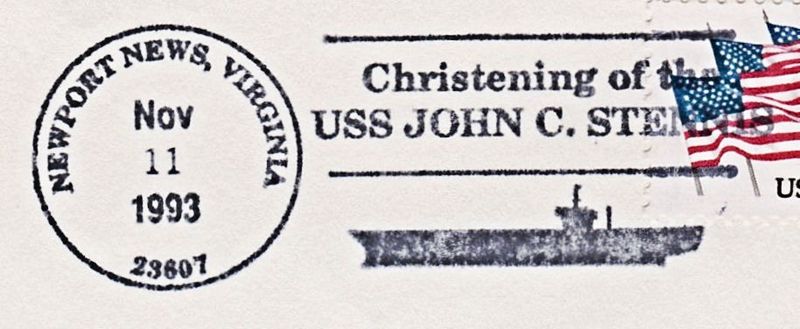 File:GregCiesielski JohnCStennis CVN74 19931111 1 Postmark.jpg