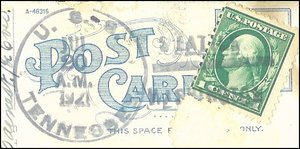 GregCiesielski Tennessee BB43 19210720 1 Postmark.jpg