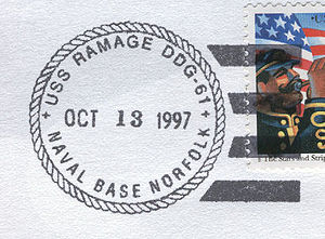 GregCiesielski Ramage DDG61 19971013 1 Postmark.jpg