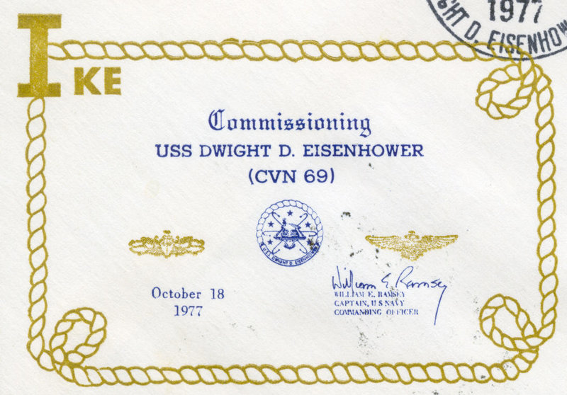File:Bunter Dwight D Eisenhower CVN 69 19771018 1 cachet.jpg