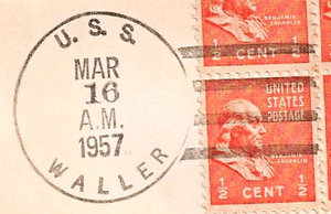 GregCiesielski Waller DD466 19570316 1 Postmark.jpg