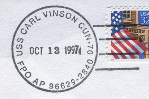 GregCiesielski CarlVinson CVN70 19971013 1 Postmark.jpg