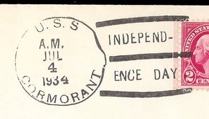 GregCiesielski Cormorant AM40 19340704 1 Postmark.jpg