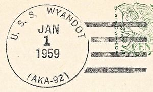 GregCiesielski Wyandot AKA92 19590101 1 Postmark.jpg