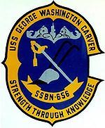 GregCiesielski GeorgeWashingtonCarver SSBN656 19860615 1 Crest.jpg