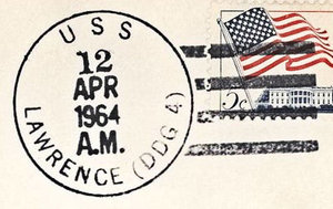 GregCiesielski Lawrence DDG4 19640412 1 Postmark.jpg
