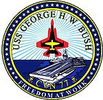 GeorgeHWBush CVN77 Crest.jpg