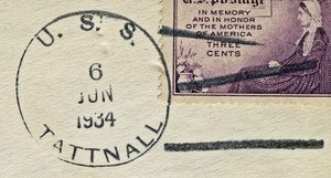 GregCiesielski Tattnall DD125 19340606 1 Postmark.jpg