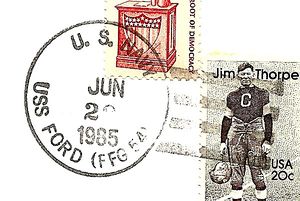 JohnGermann Ford FFG54 19850629 1a Postmark.jpg