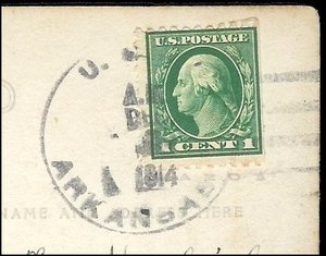 GregCiesielski Arkansas BB33 19141220 1 Postmark.jpg
