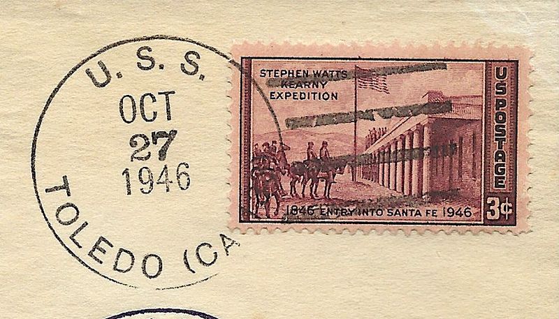 File:JohnGermann Toledo CA133 19461027 1a Postmark.jpg