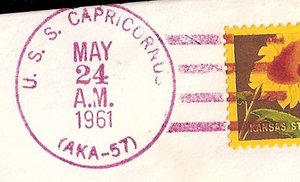 GregCiesielski Capricornus AKA57 19610524 1 Postmark.jpg